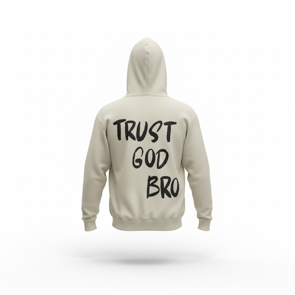 Trust God Bro hoodie