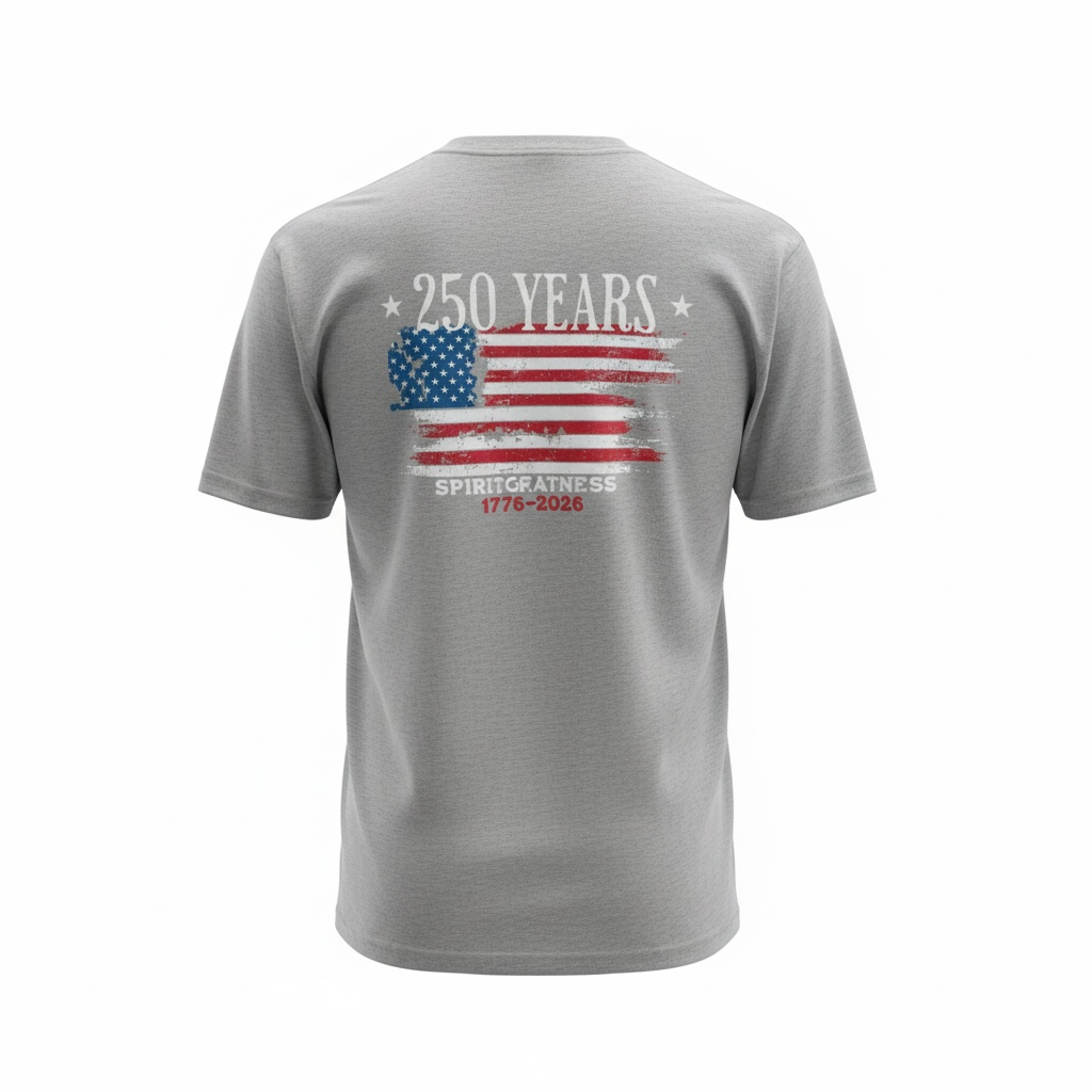 250 Anniversary USA graphic T-shirt