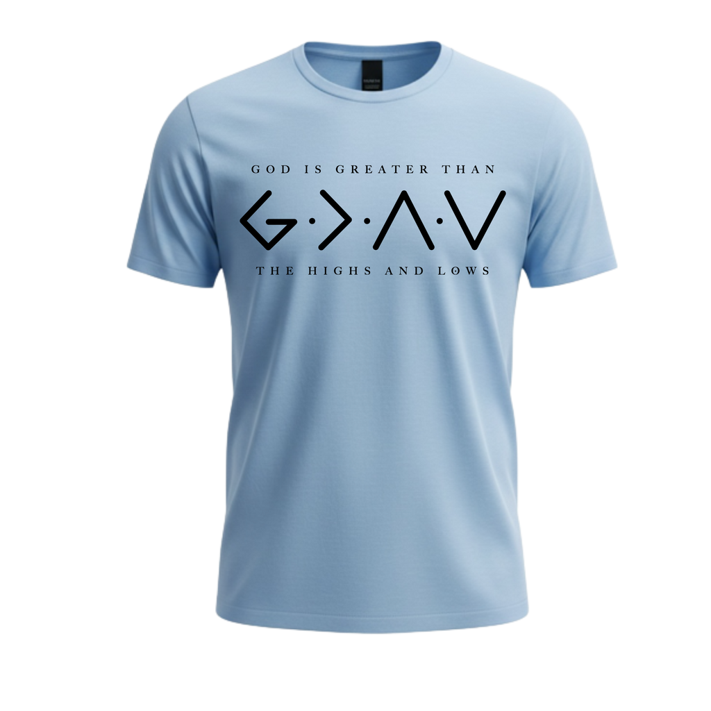 God is greater graphic T-shirt