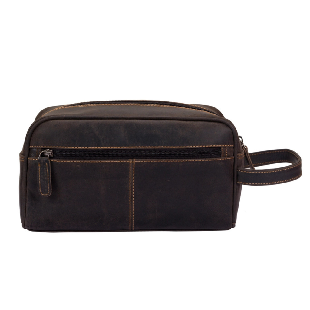 Leather Banff Toiletry Bag
