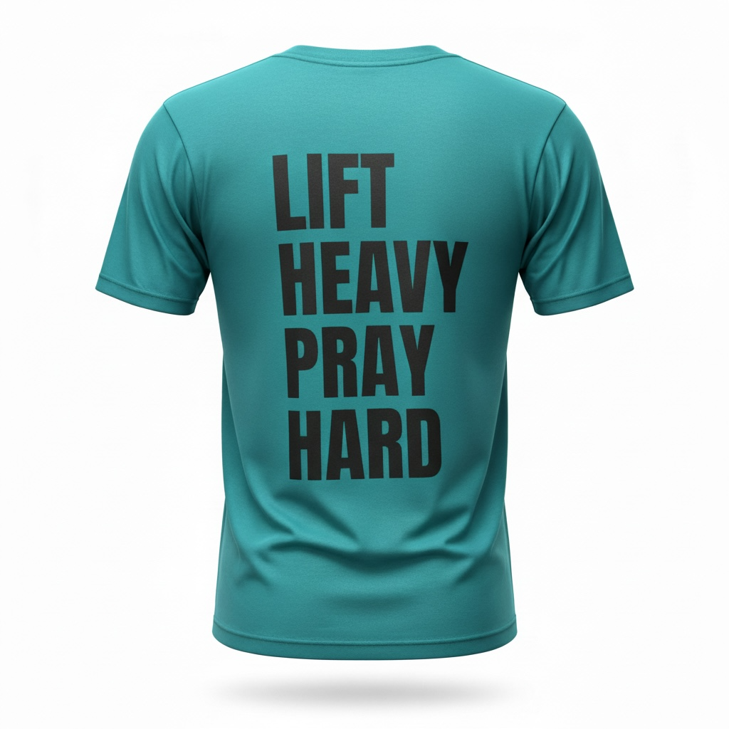 Lift Heavy Pray Hard Tee