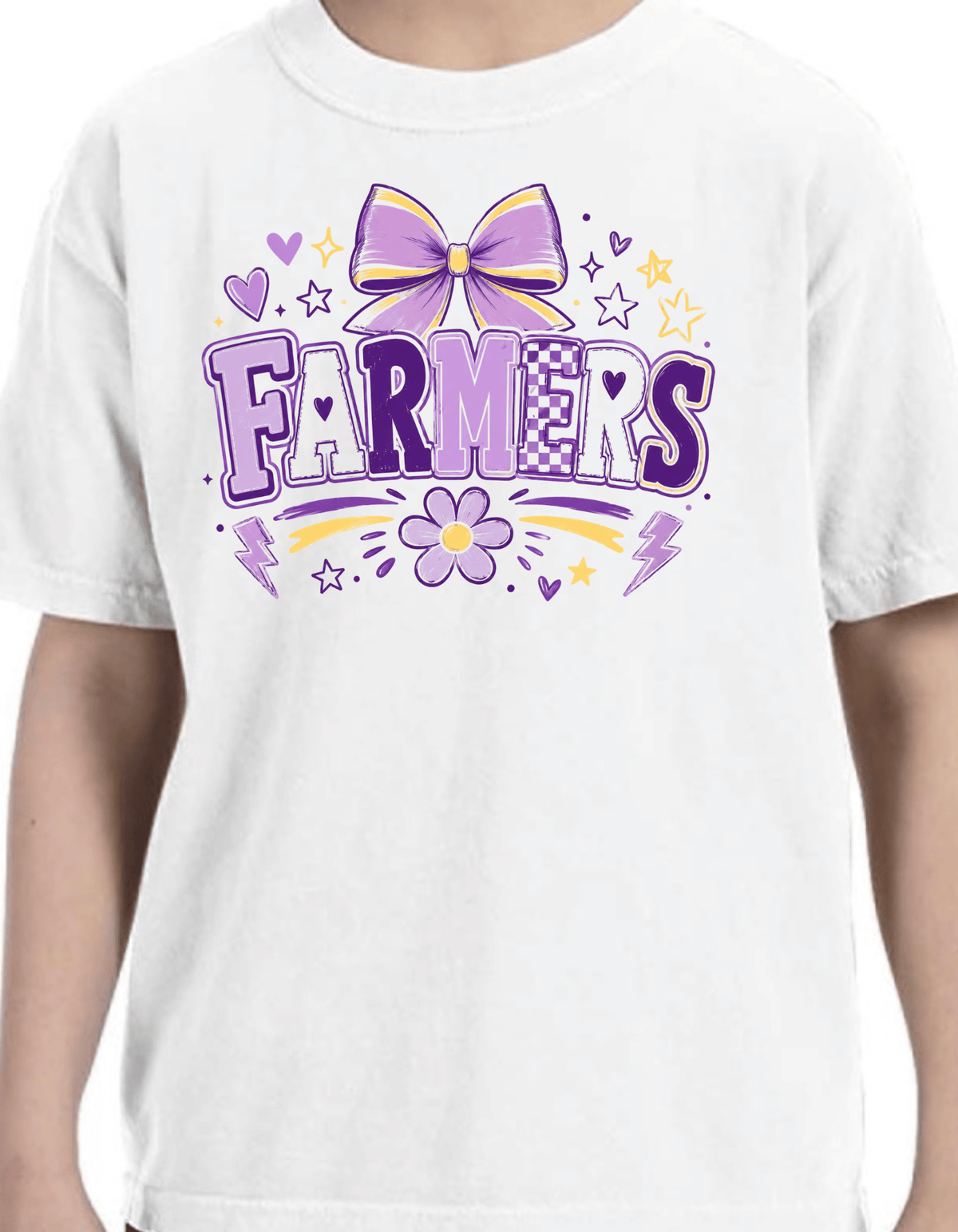 Youth Bow Farmers Tee