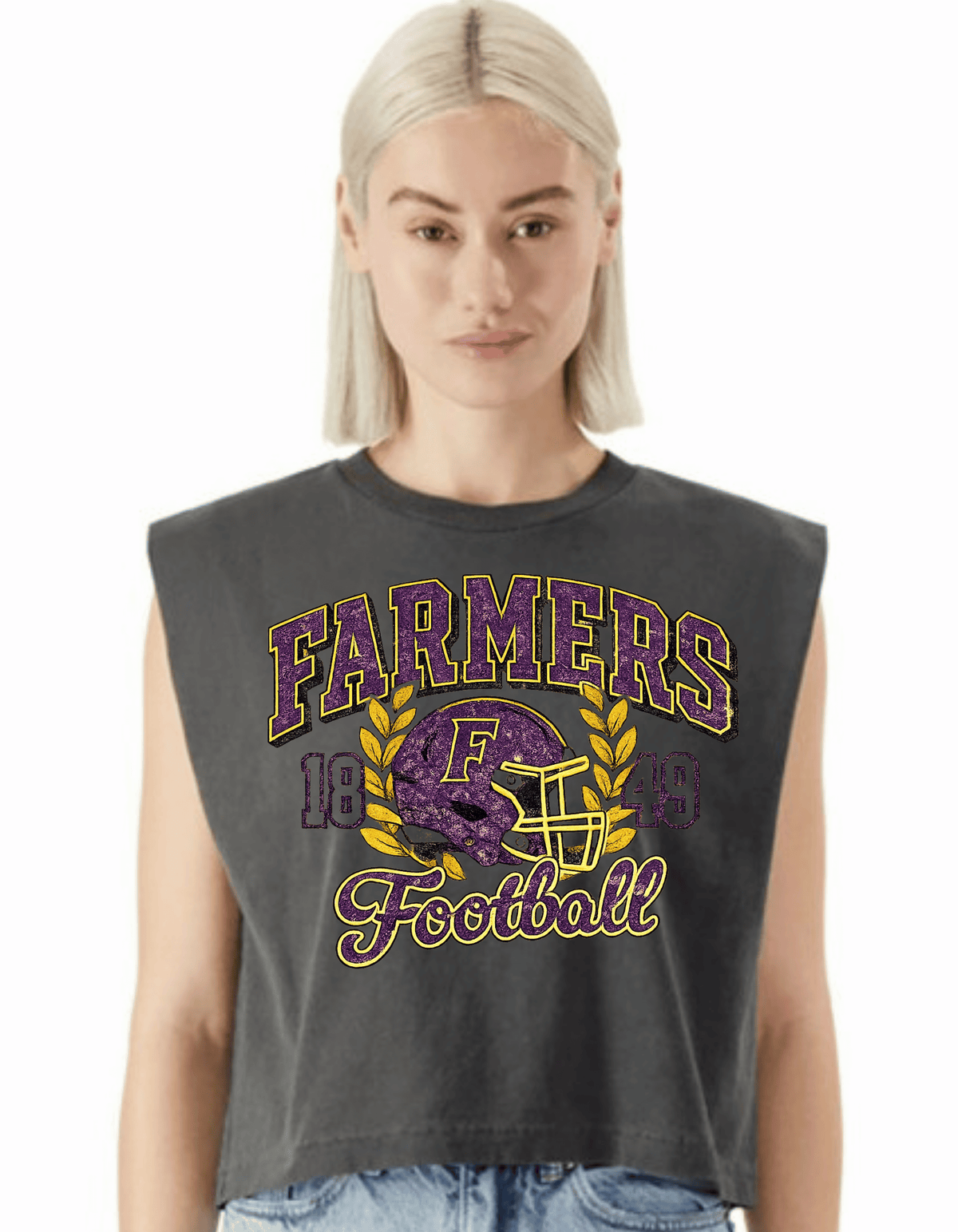 Farmers Gameday Couture Women's Muscle Tank