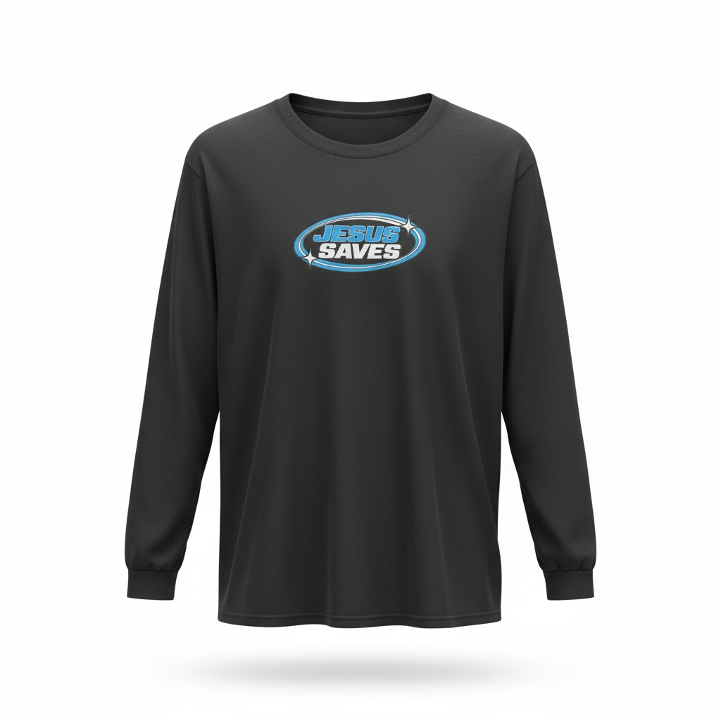 Jesus Saves long sleeve